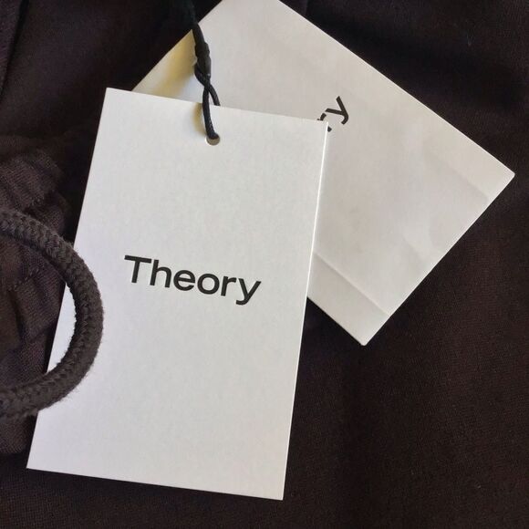 NWT Theory Garnet Pull on Stirrup Pants leggings - Picture 6 of 13